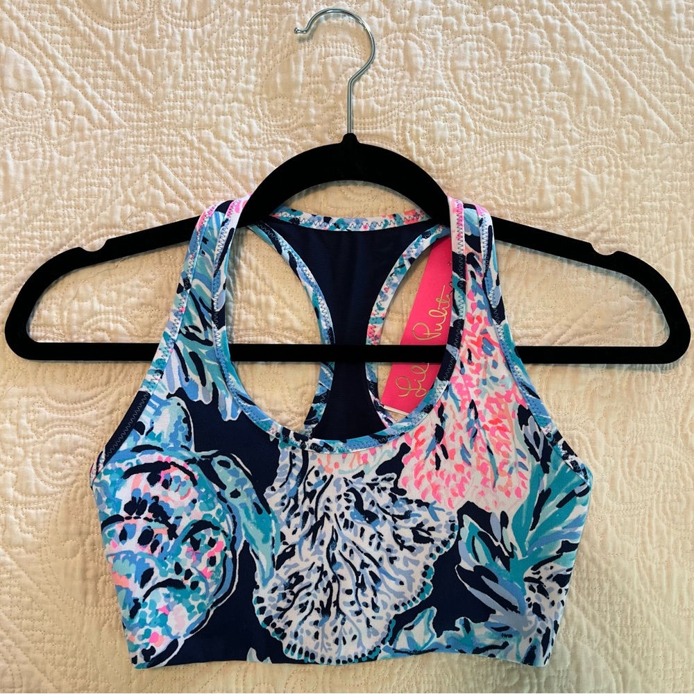 NWT LILLY PULITZER JAYDEA MESH BACK SPORTS
